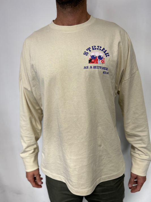T-Shirt manches longues « Strong as a mother »